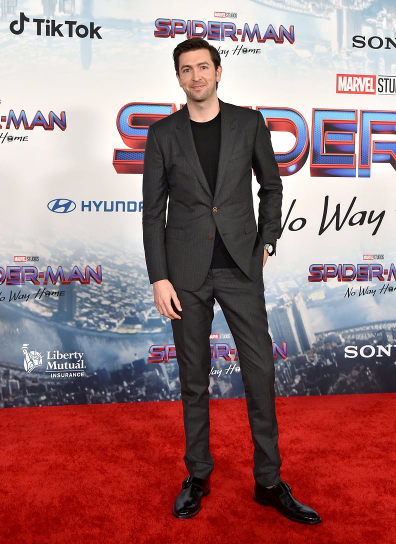 Nicholas Braun at the Spider-Man: No Way Home Premiere in Los Angeles