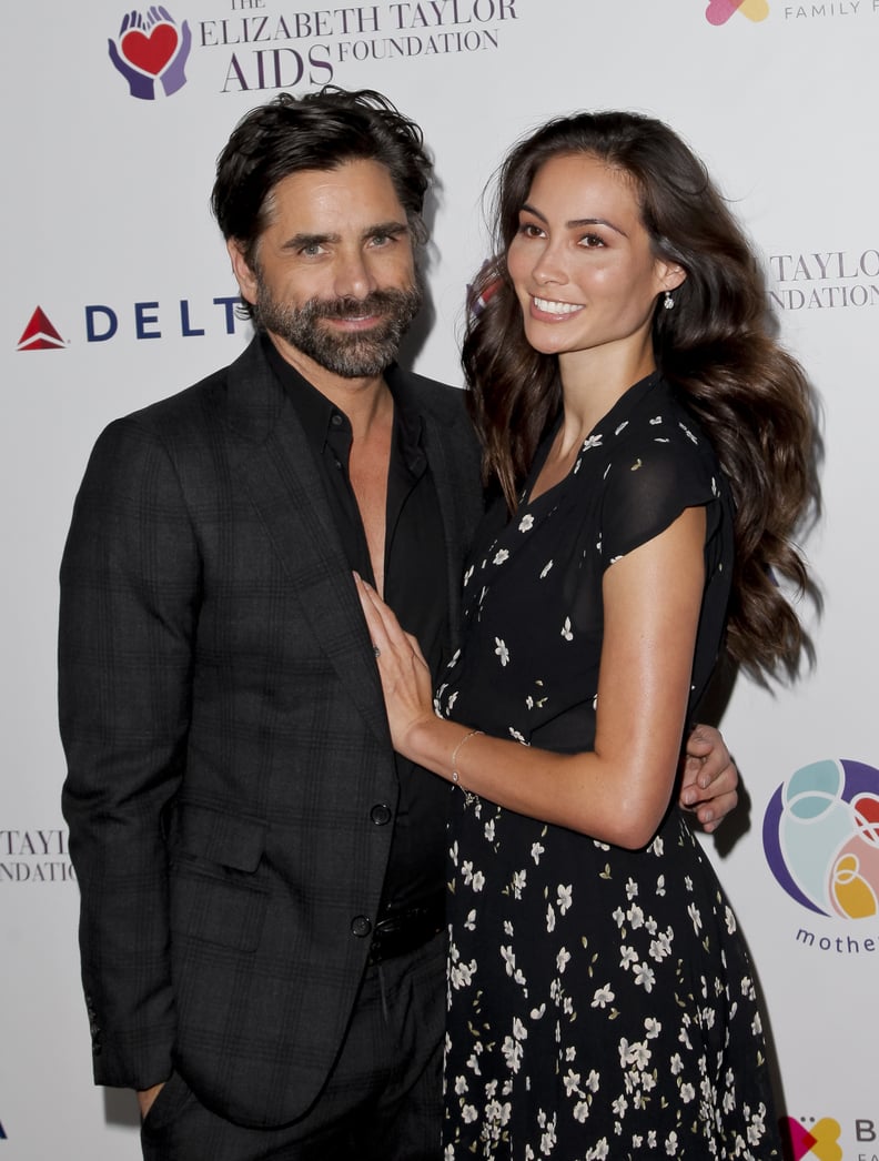 John Stamos and Caitlin McHugh