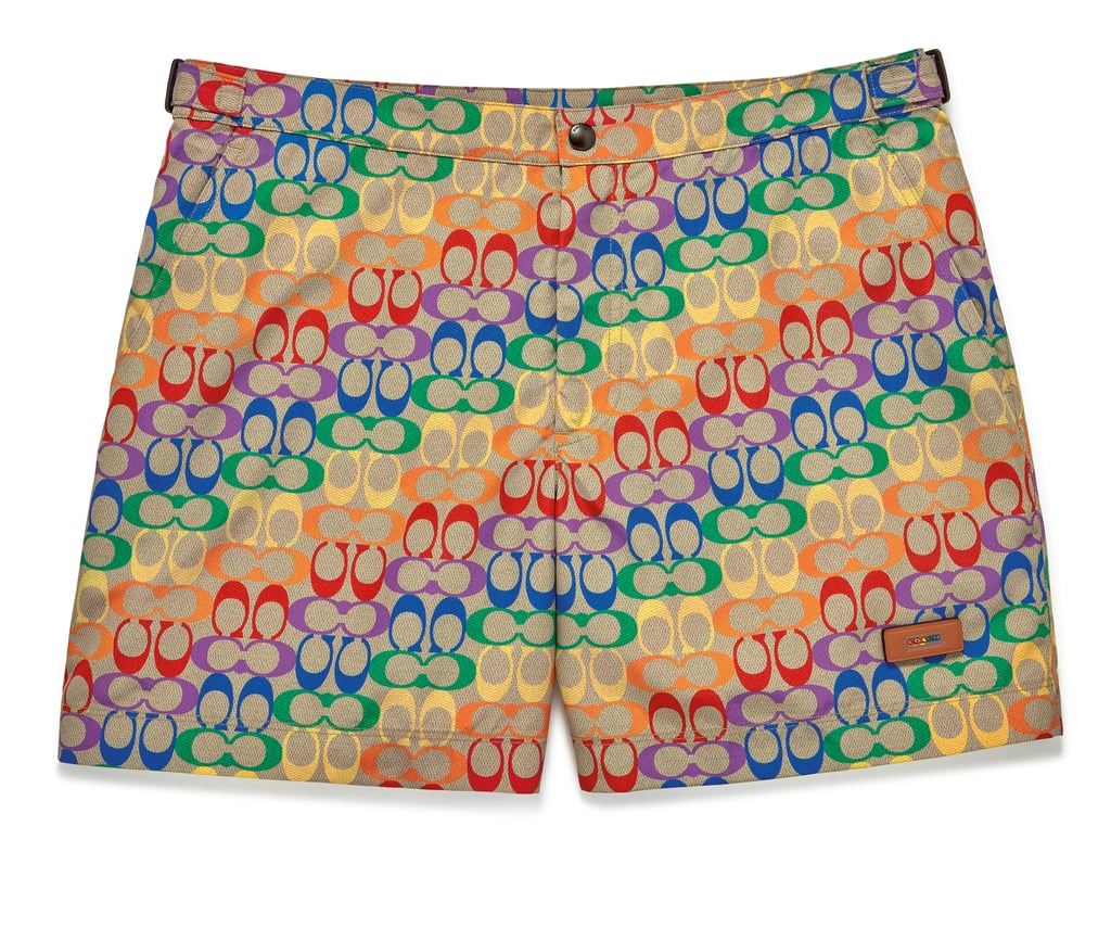 Coach Rainbow Signature Swim Trunks