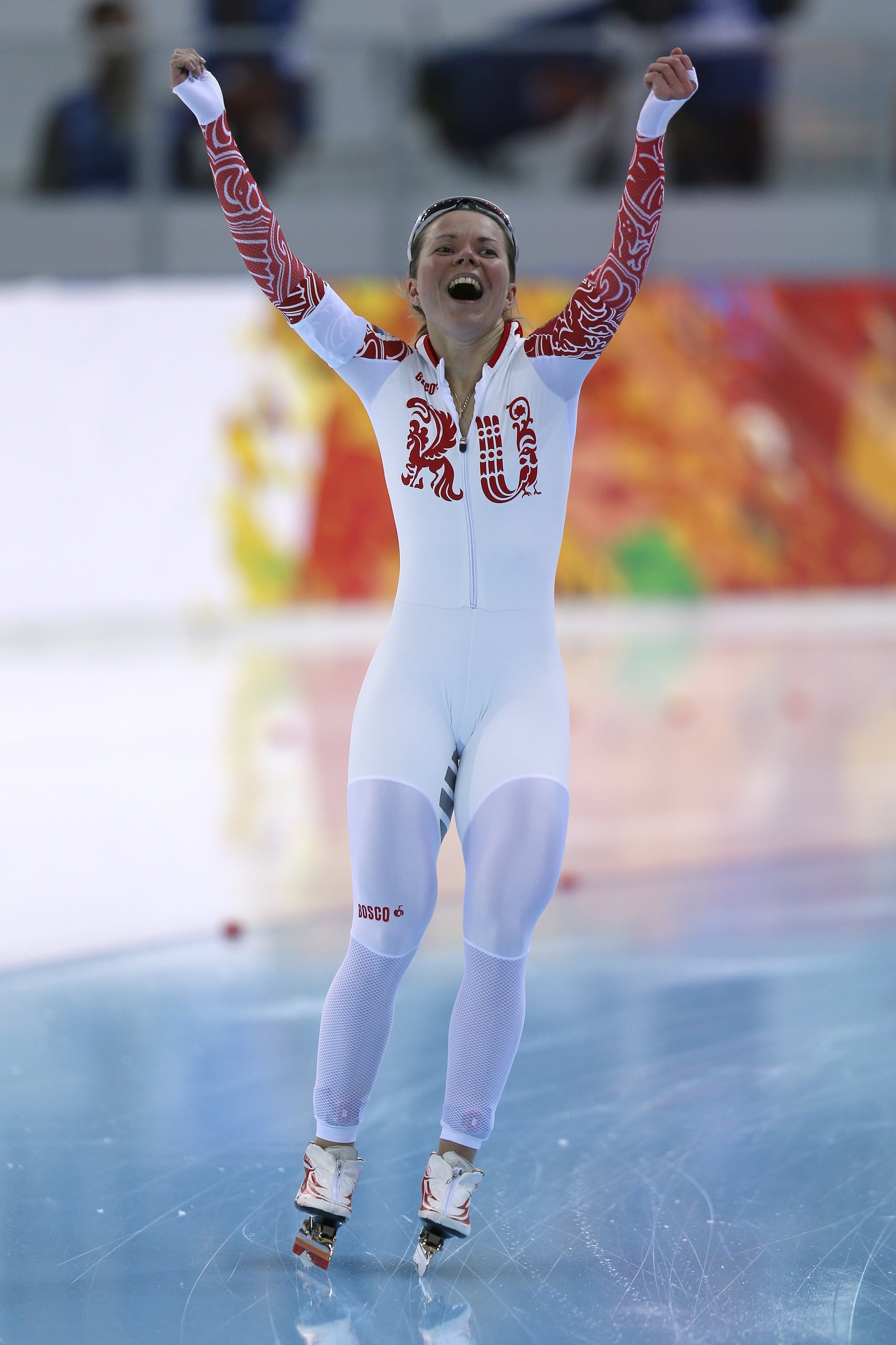 Speed skater unzip