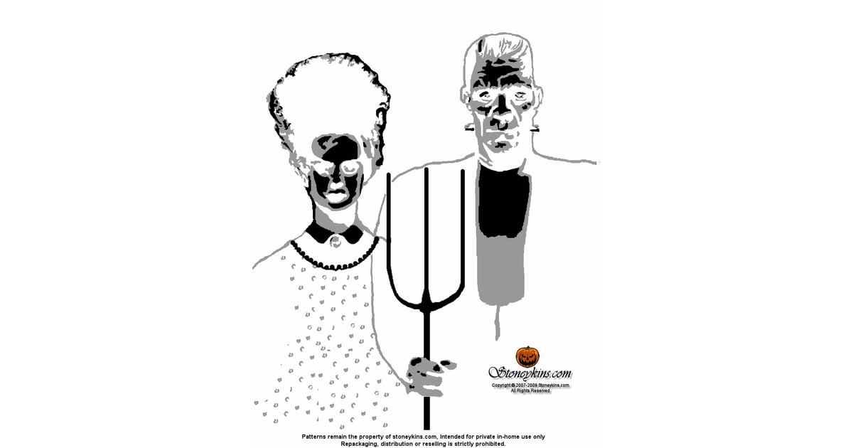 Frankenstein Pumpkin Stencil Free Halloween Printables POPSUGAR frankenstein-pumpkin-stencil-free-halloween-printables-popsugar