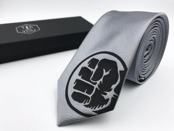Hulk Silk Tie