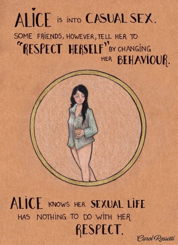 Women Illustrations by Carol Rossetti