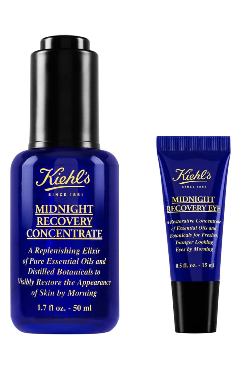 Kiehl's Midnight Recovery Concentrate and Eye Concentrate Duo