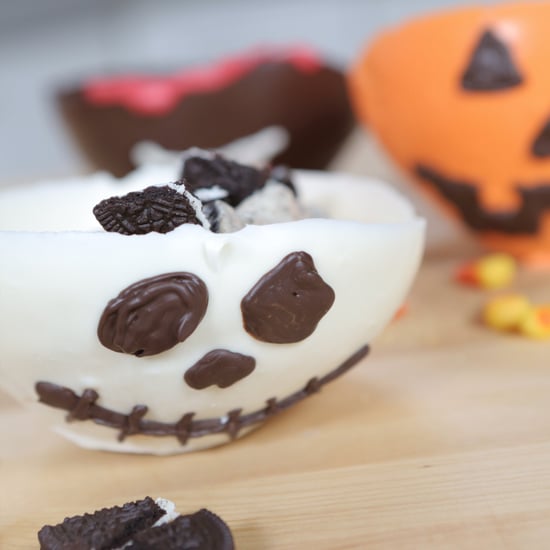 Halloween Chocolate Bowls Instructions
