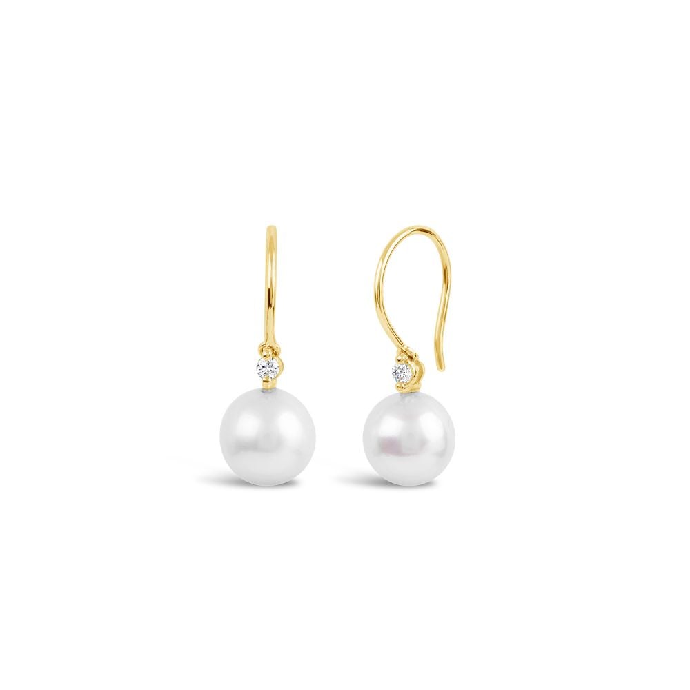 Dinny Hall Shuga 14K Gold Pearl Drop Earrings