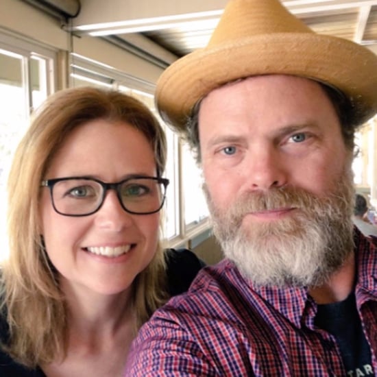 Jenna Fischer and Rainn Wilson Selfie May 2017