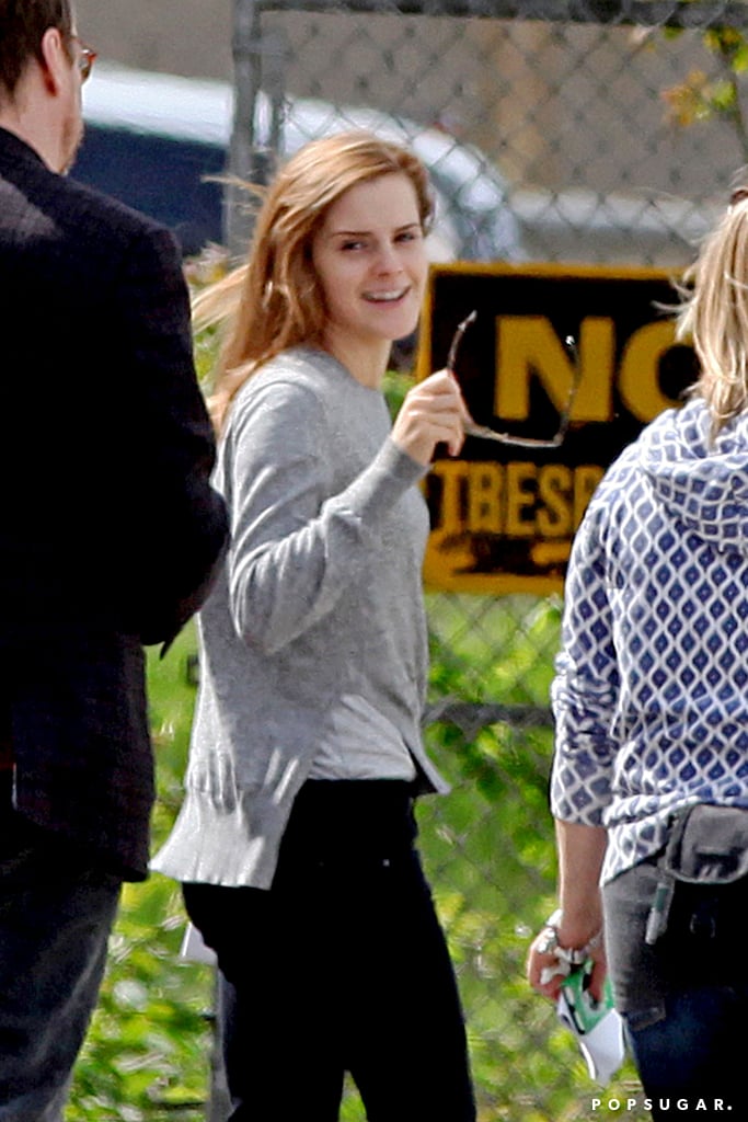 Emma Watson on the Set After Her Graduation | Pictures