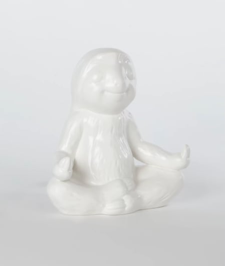 George Home Meditating Sloth Ornament