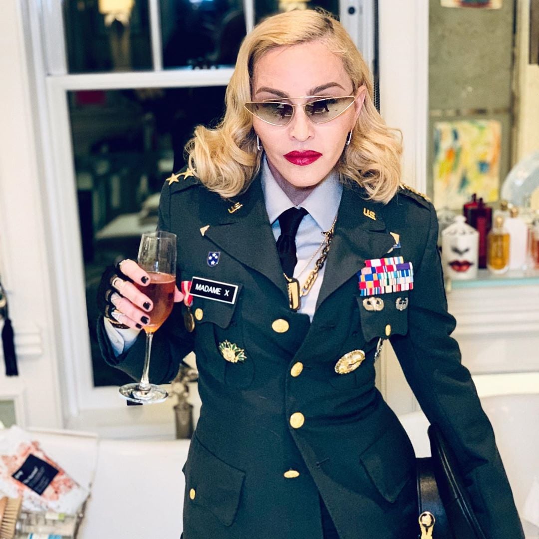 Madonna 61st Birthday Party Pictures 2019 Popsugar Celebrity