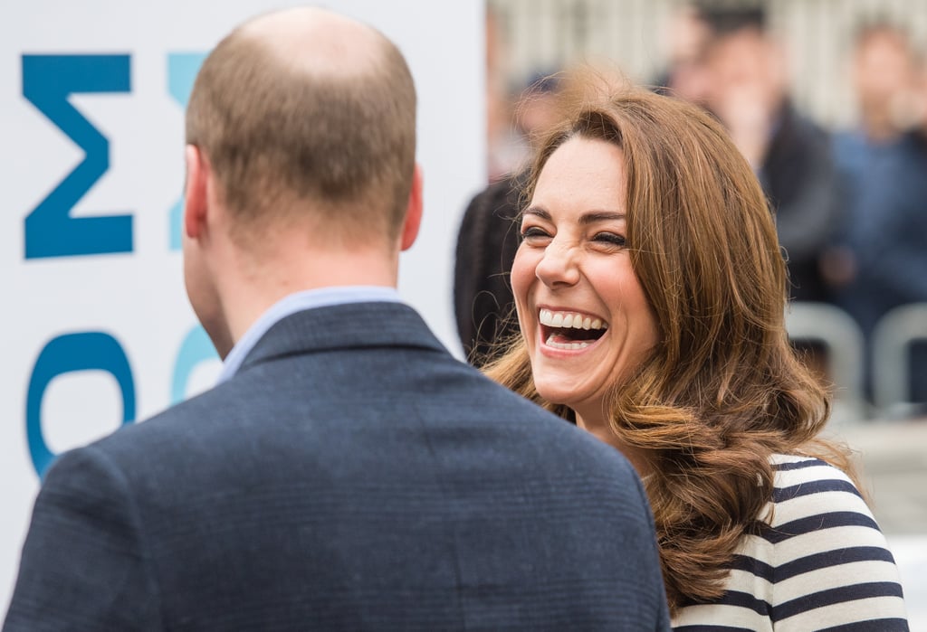 Prince William and Kate Middleton Talk About Baby Sussex