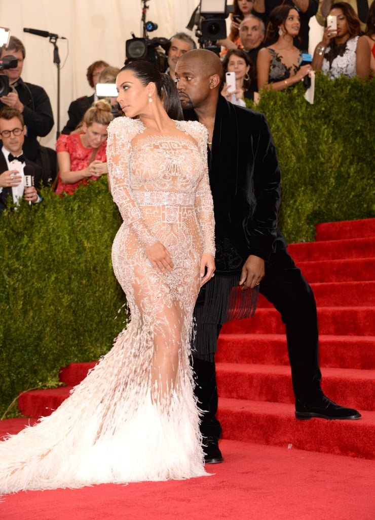 Kim Kardashian and Kanye West at the Met Gala 2015 | Photos