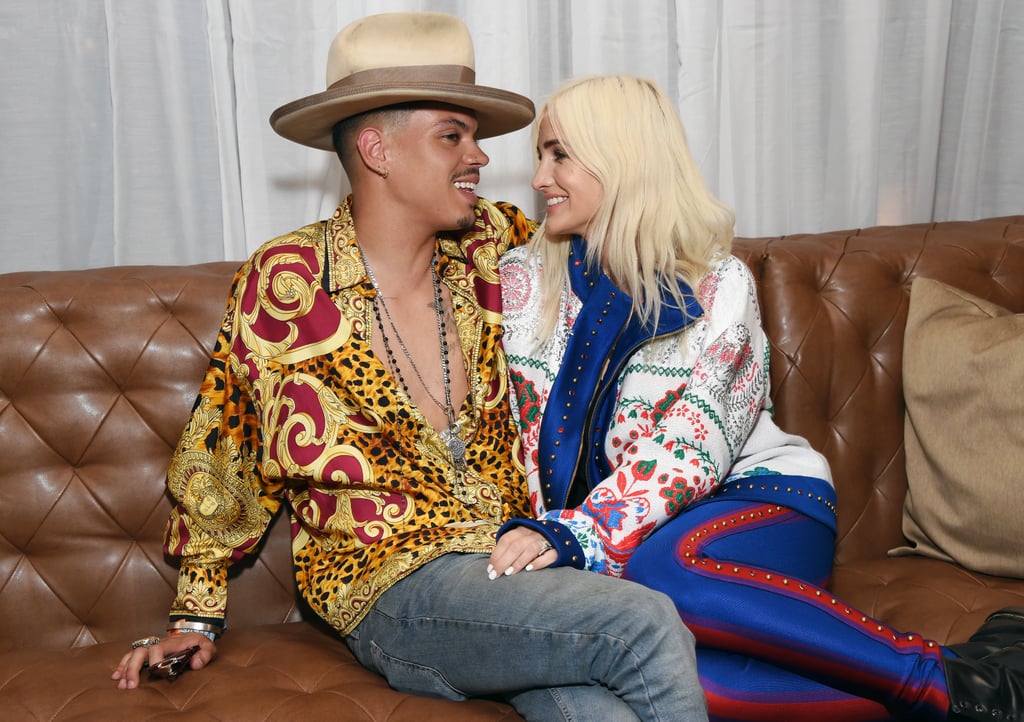 Ashlee Simpson and Evan Ross's Signature Red Carpet Pose