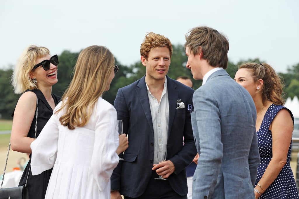 Imogen Poots, Hannah Bagshawe, James Norton, and Eddie Redmayne