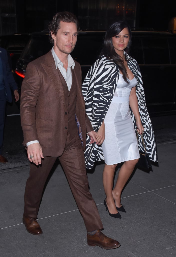 Matthew McConaughey and Camila Alves at Serenity Screening