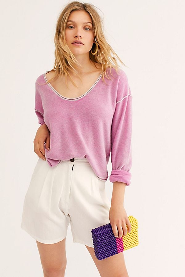 Free People Forever Cashmere Washed Sweater