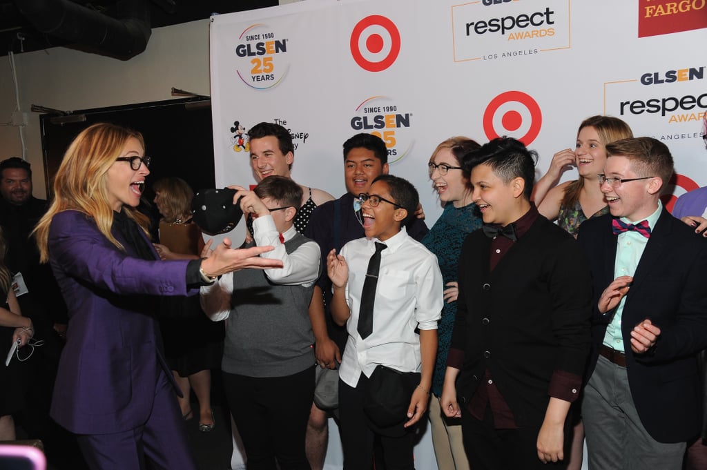 Julia Roberts at GLSEN Respect Awards in LA 2015