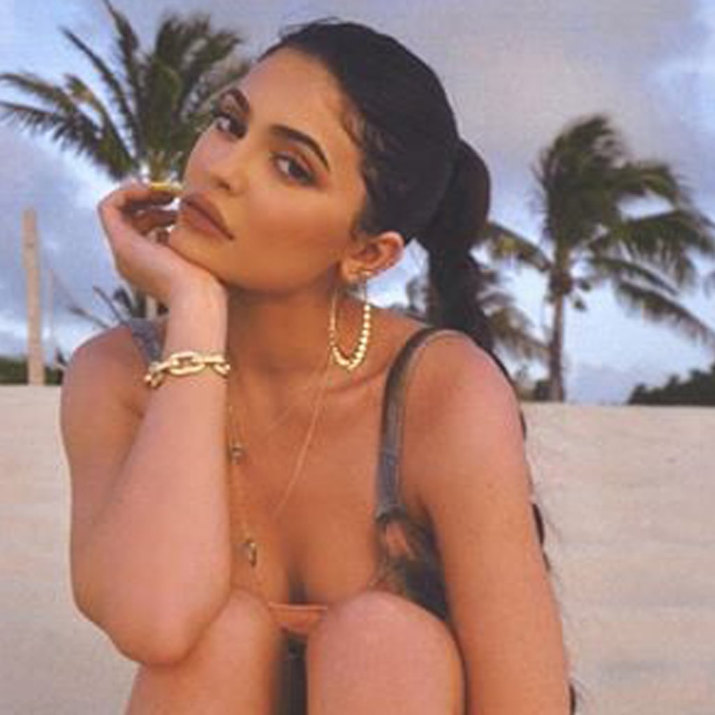 Kylie Jenner Extra Long Braid Popsugar Beauty
