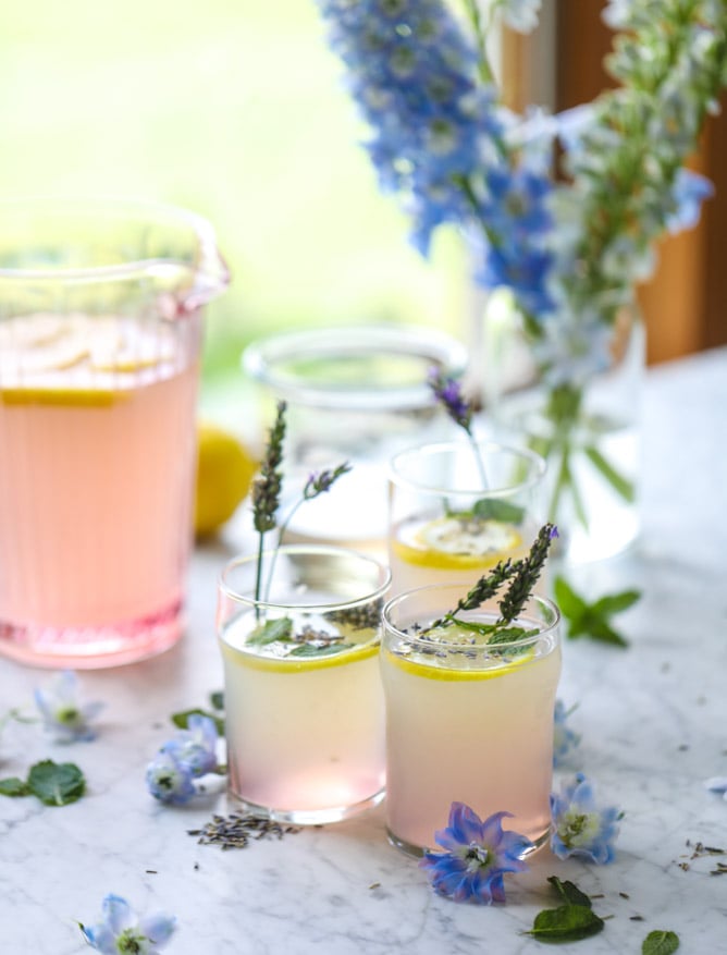 Lavender Mint Lemonade