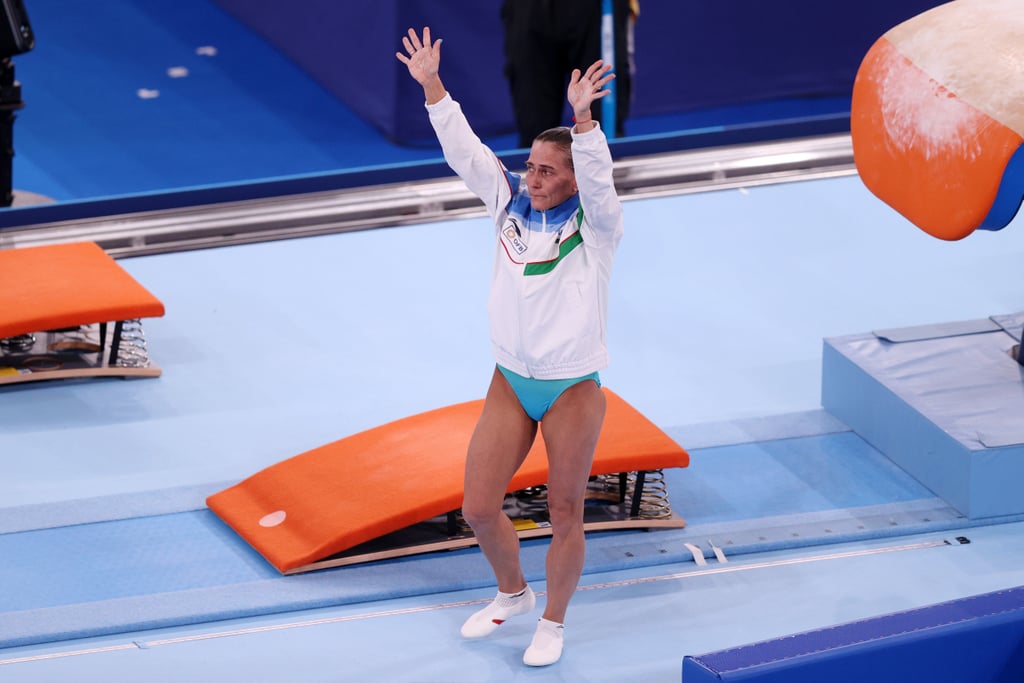 Photos: Oksana Chusovitina's Emotional Last Olympic Vault