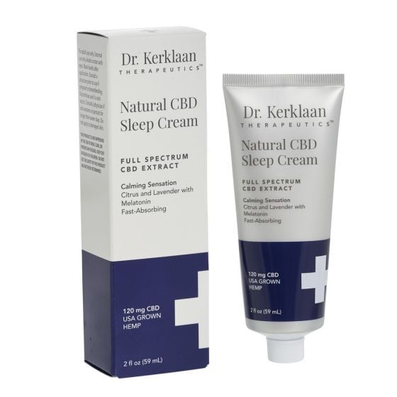 Dr Kerklaan Therapeutics Natural CBD Sleep Cream 120mg