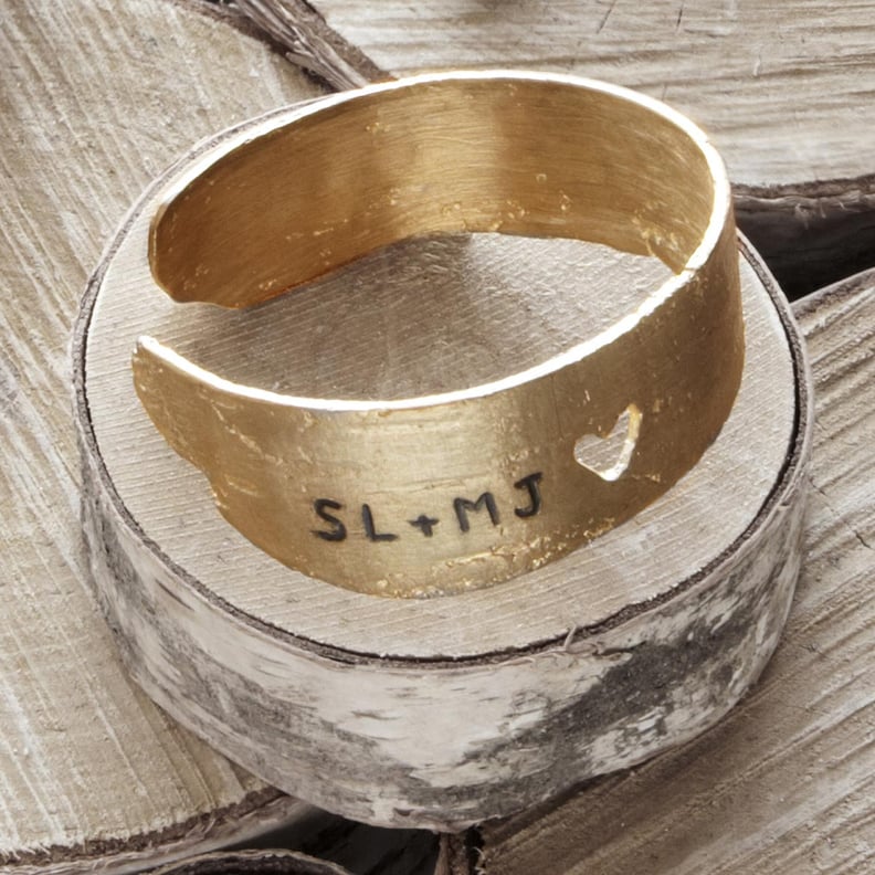 Personalized Love Birch Cuff