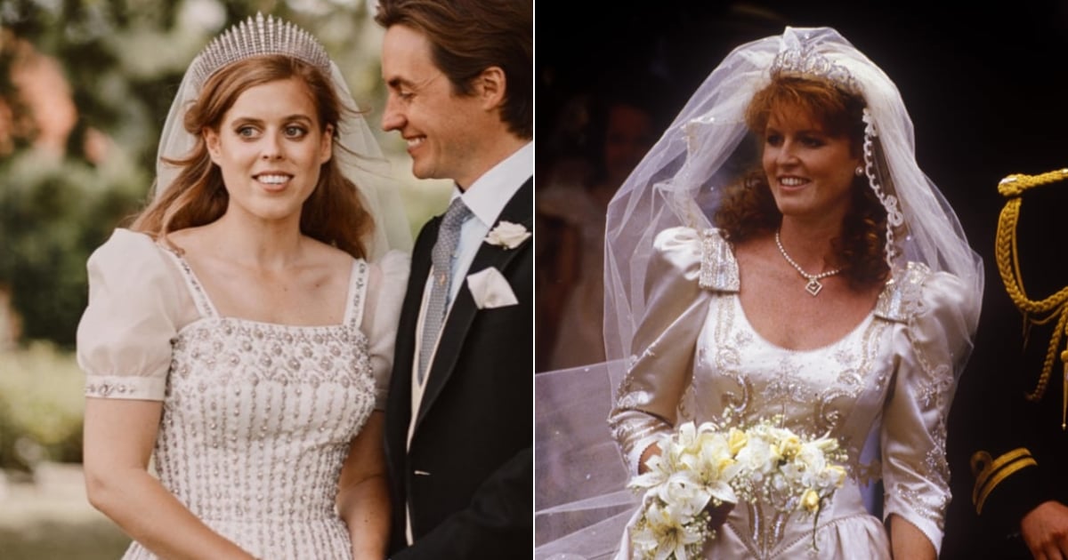Princess Beatrices Wedding Look Was Inspired By Her Mom Popsugar Fashion