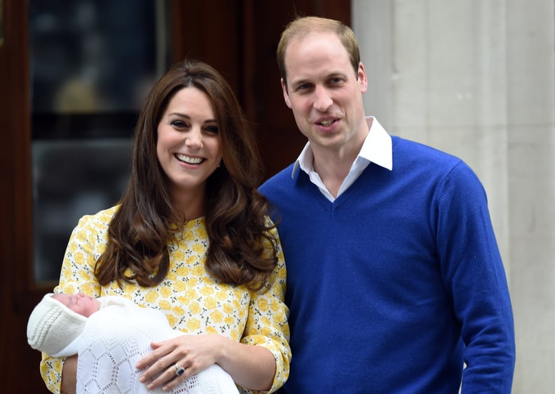 Princess Charlotte's Hospital Debut