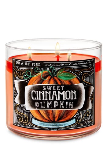 Sweet Cinnamon Pumpkin 3-Wick Candle