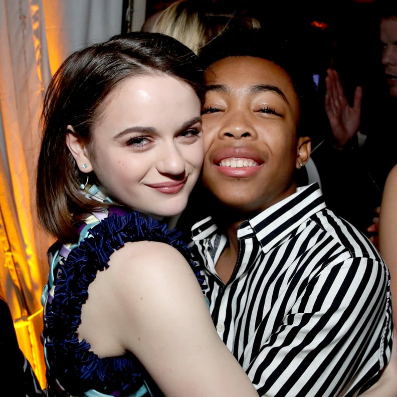 Joey King and Asante Blackk at EW's 2020 SAG Awards Preparty