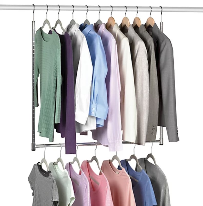Simply Essential Double Hang Adjustable Closet Rod