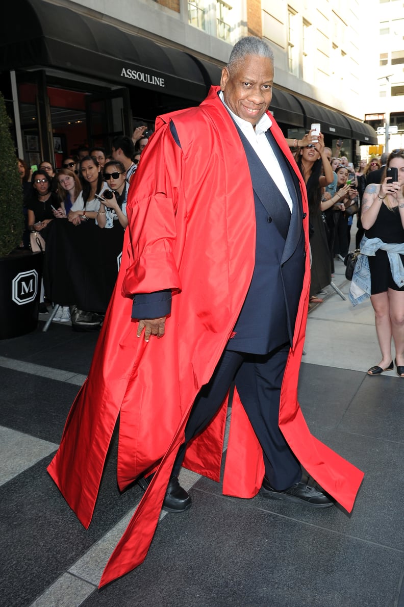 André Leon Talley Headed to the Met Gala in 2015
