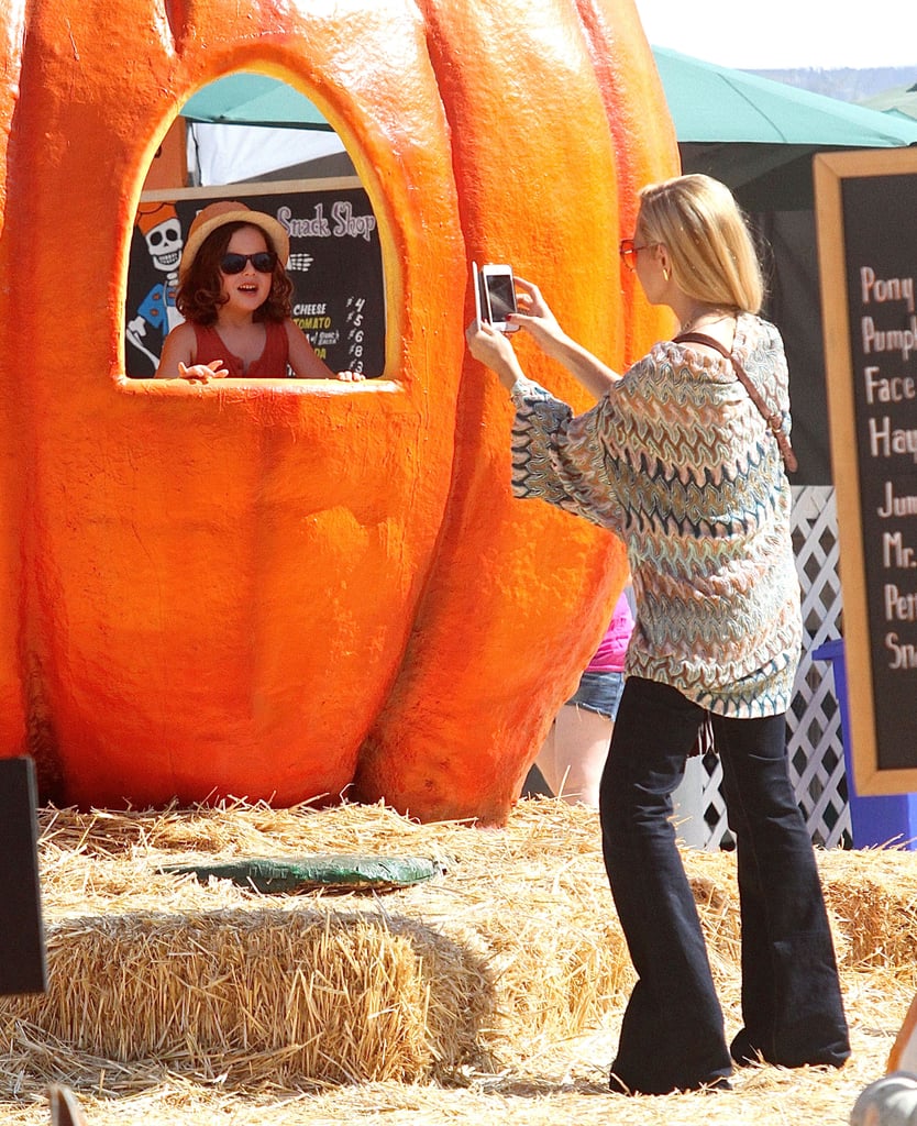 Rachel Zoe snapped photos of Skyler at Mr. Bones in LA.