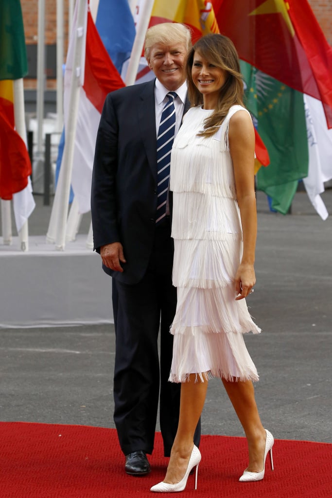 Melania's Sky-High Christian Louboutin Pumps