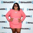 Lizzo Keeps It Sporty in a Pink Cutout Minidress and White Sneakers