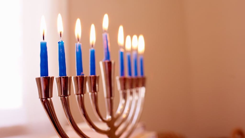 Menorah Zoom Background