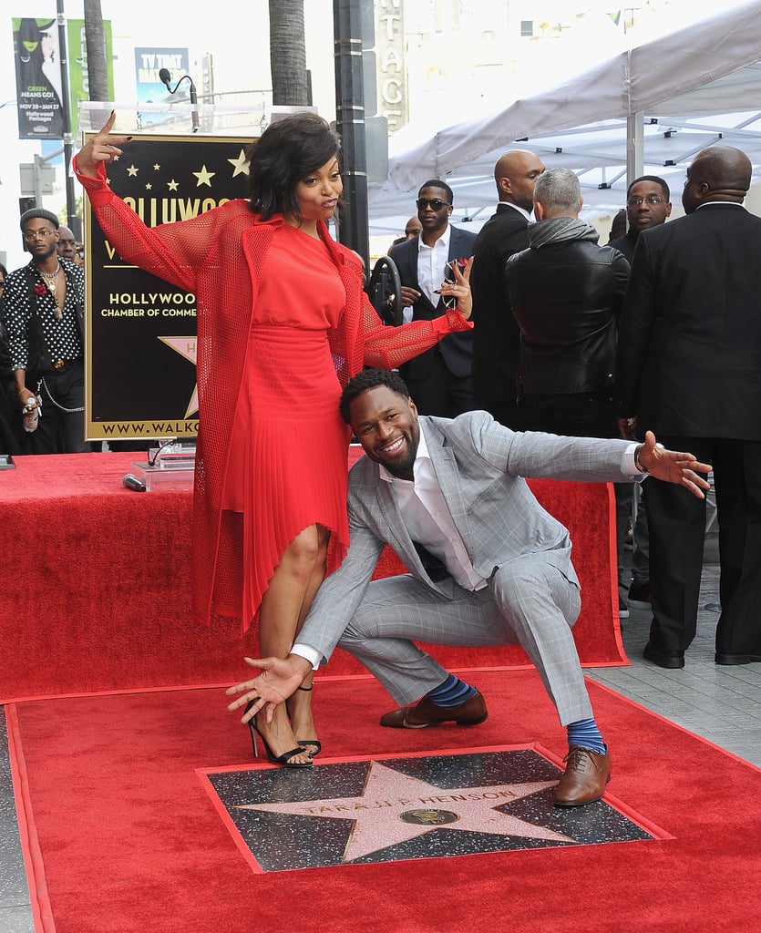 Taraji P. Henson at Hollywood Walk of Fame Ceremony 2019