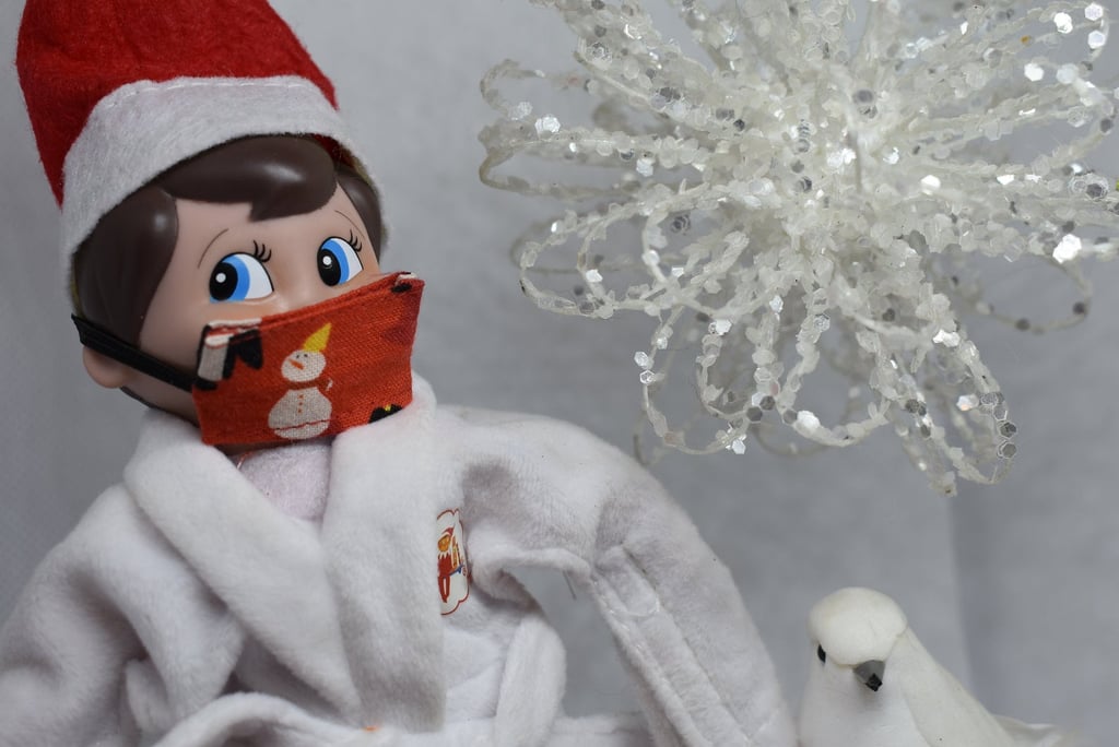 Itty Bitty Holiday Masks For Elf On A Shelf