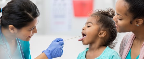 脓毒性咽喉炎病例呈上升趋势,尤其是孩子
