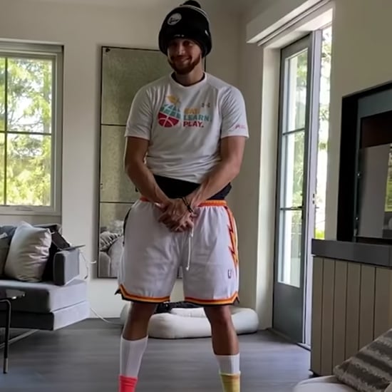 Steph Curry Does the Shirt Off Shoot Out Challenge | Video