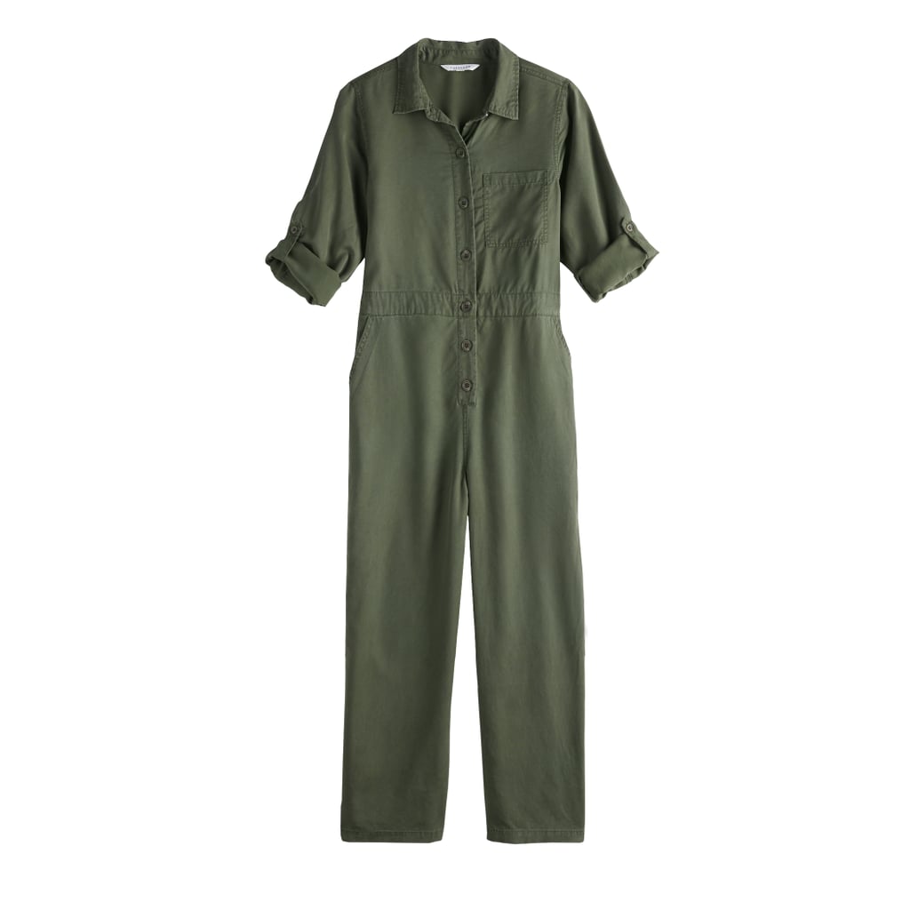 The Outfit: Strappy Sandals + A Boilersuit