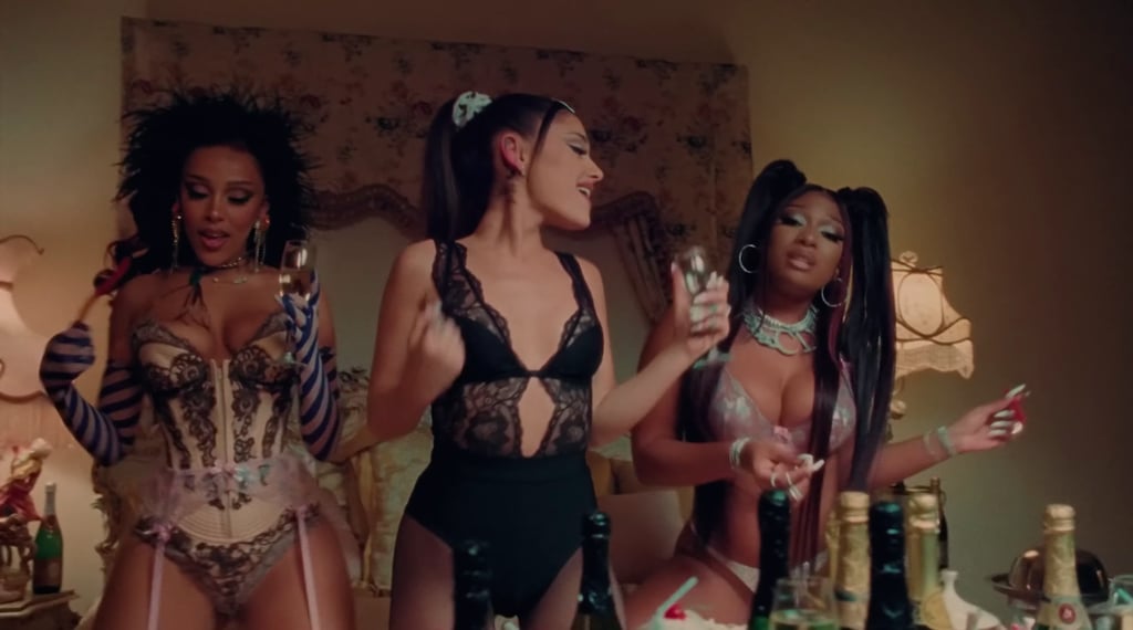 Shop Ariana Grande's High-Waist Underwear in the "34+35" Remix Music Video