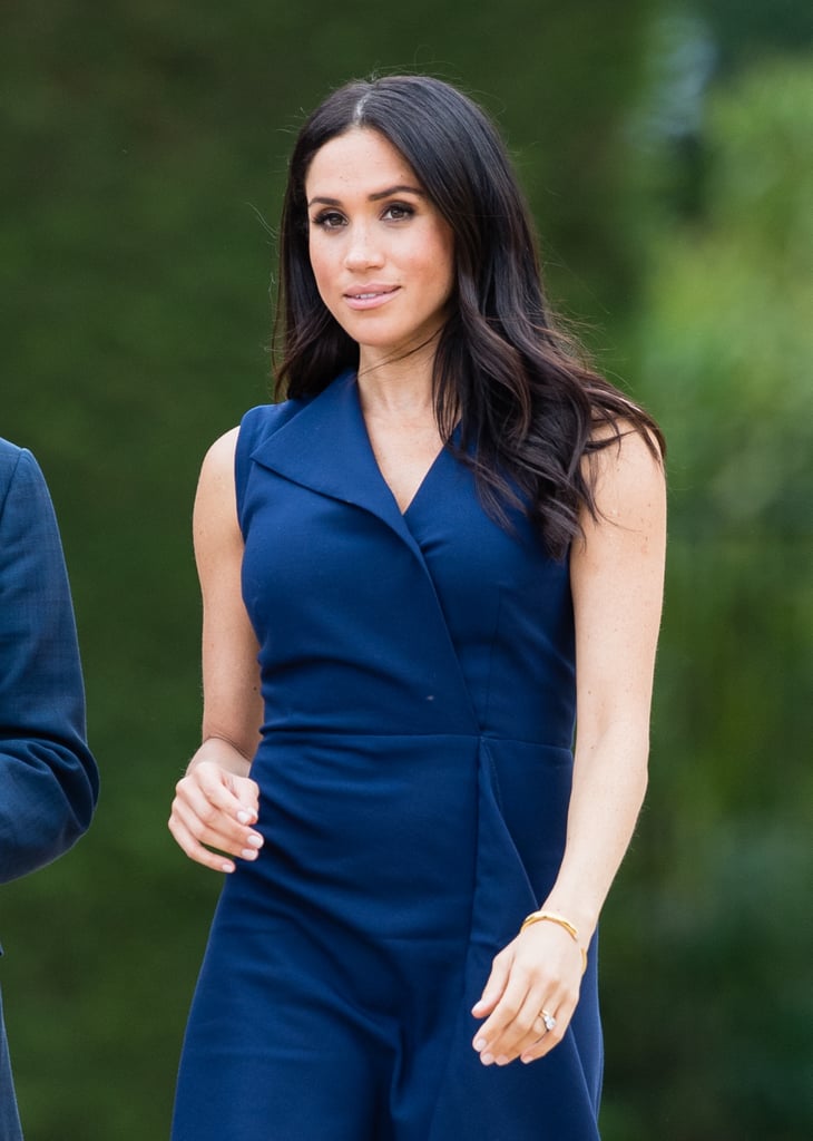 Meghan Markle Wears Dion Lee Dress October 2018