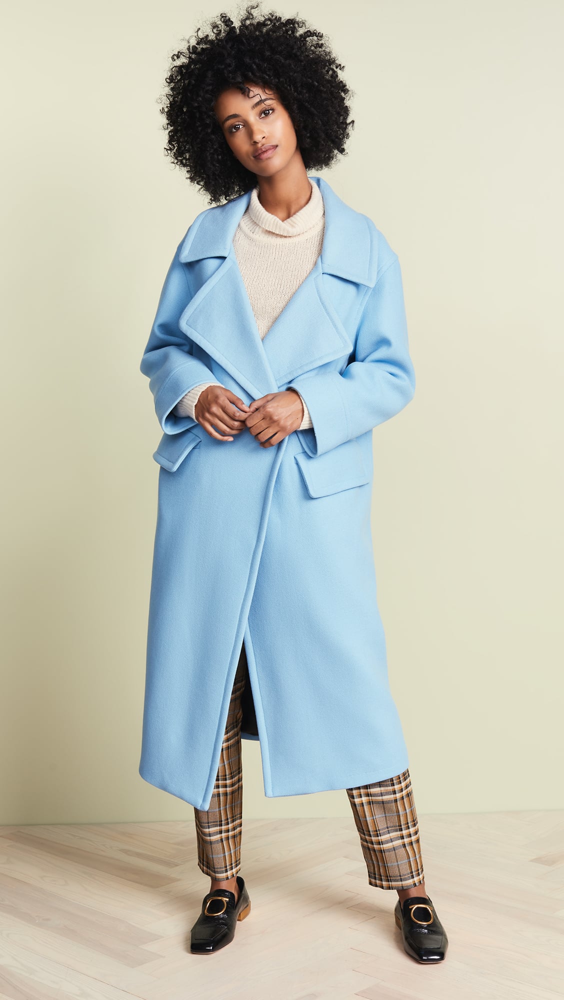 smythe blue coat
