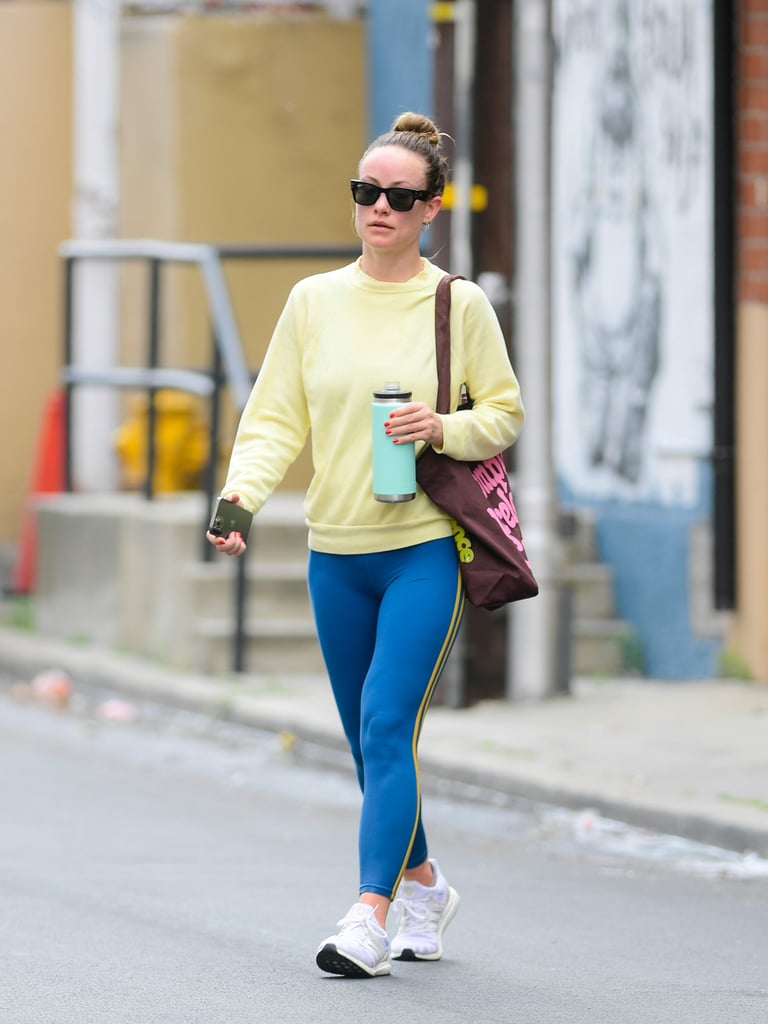 Olivia Wilde and Her Yeti Water Bottle on June 12