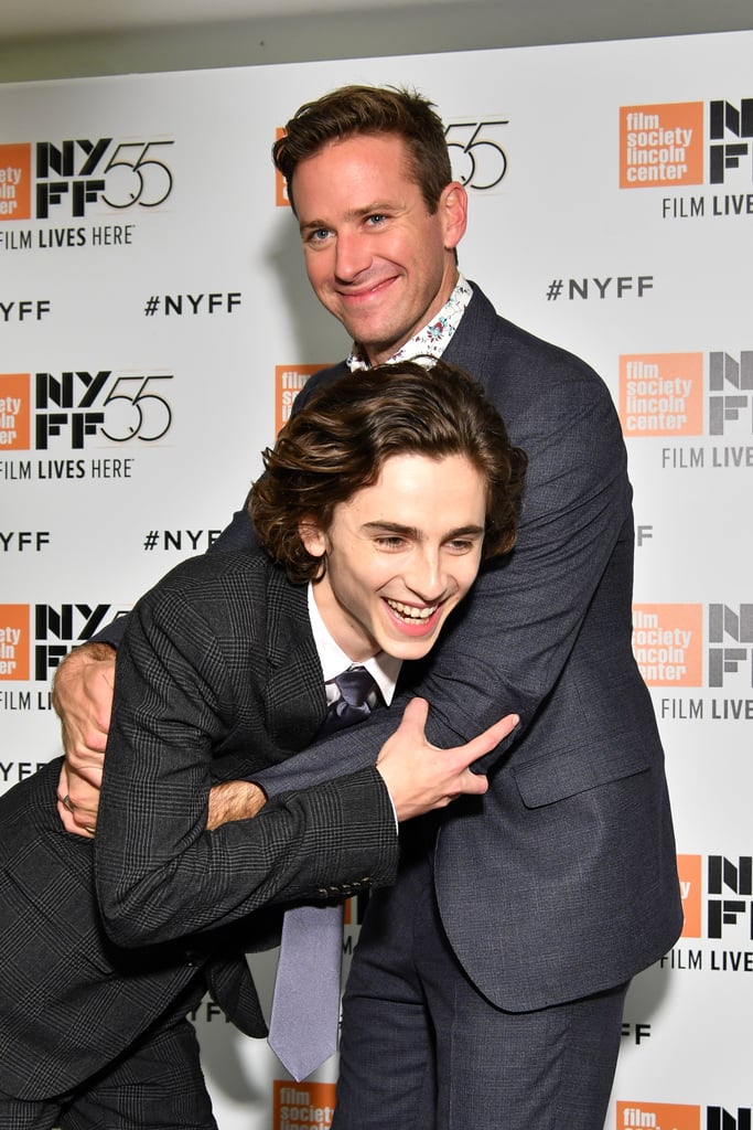 Armie Hammer and Timothee Chalamet Pictures