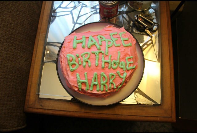 The cake is SPOT ON.