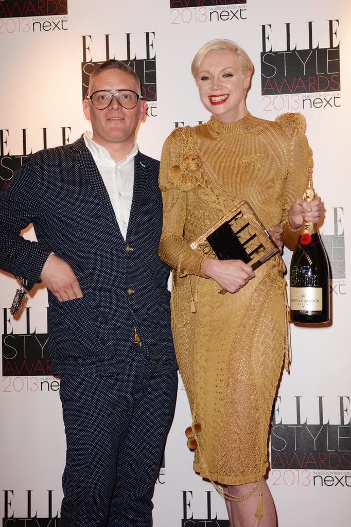 Pictures of Gwendoline Christie and Giles Deacon Together