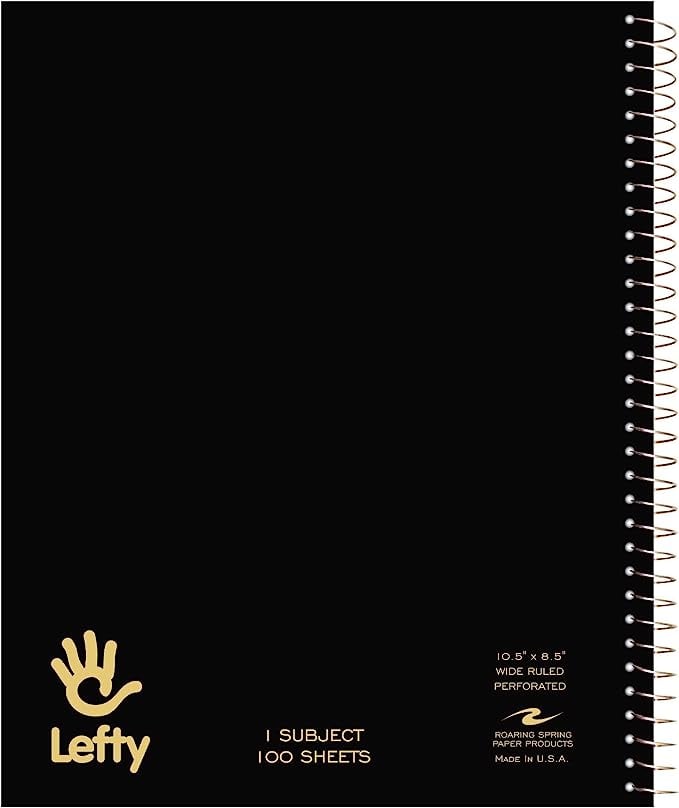 Best Notebook For Left-Handed Students