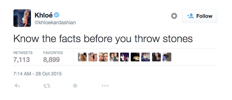 Khloe Kardashian Tweets About New Interview on Lamar Odom